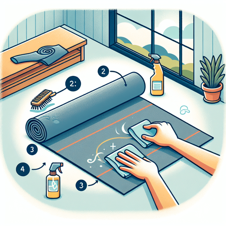 Tips for Cleaning Your Yoga Mat Efficiently