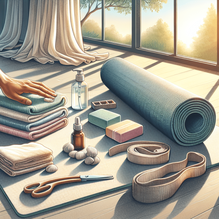 Maintaining Yoga Mat Grip: Tips for Beginners".