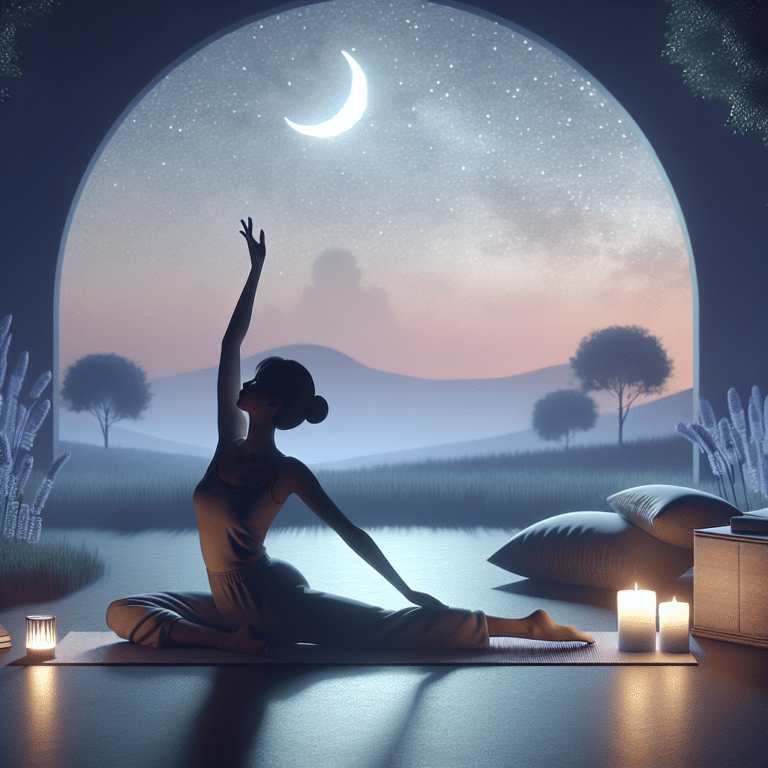 Relaxing Bedtime Yoga Routine