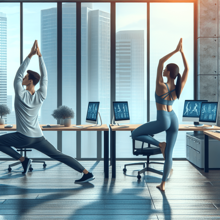 Yoga Poses for Office Workers